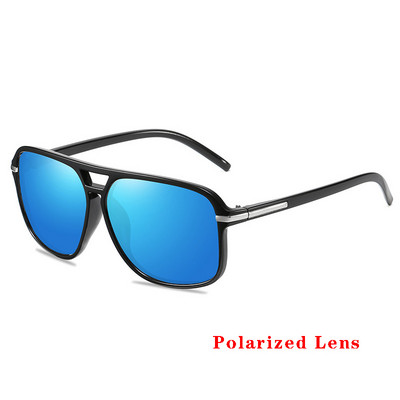 Ochelari de soare polarizați de lux 2022, bărbați, femei, ochelari de soare pătrați pentru bărbați, ochelari de soare vintage pentru conducere, pescuit, UV400