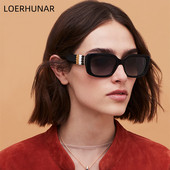 LOERHUNAR New Fashion Retro Square Päikeseprillid Gradient Ocean Päikeseprillid Täisraamiga päikeseprillid Naiste Päikeseprillid Välistingimustes