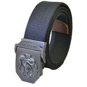 Platneni pojasevi s kopčom u obliku orijentalnog zmaja za muškarce, vojnička širina tijela 3,8 cm, udobni prozračni dodaci, modna muška traka oko struka