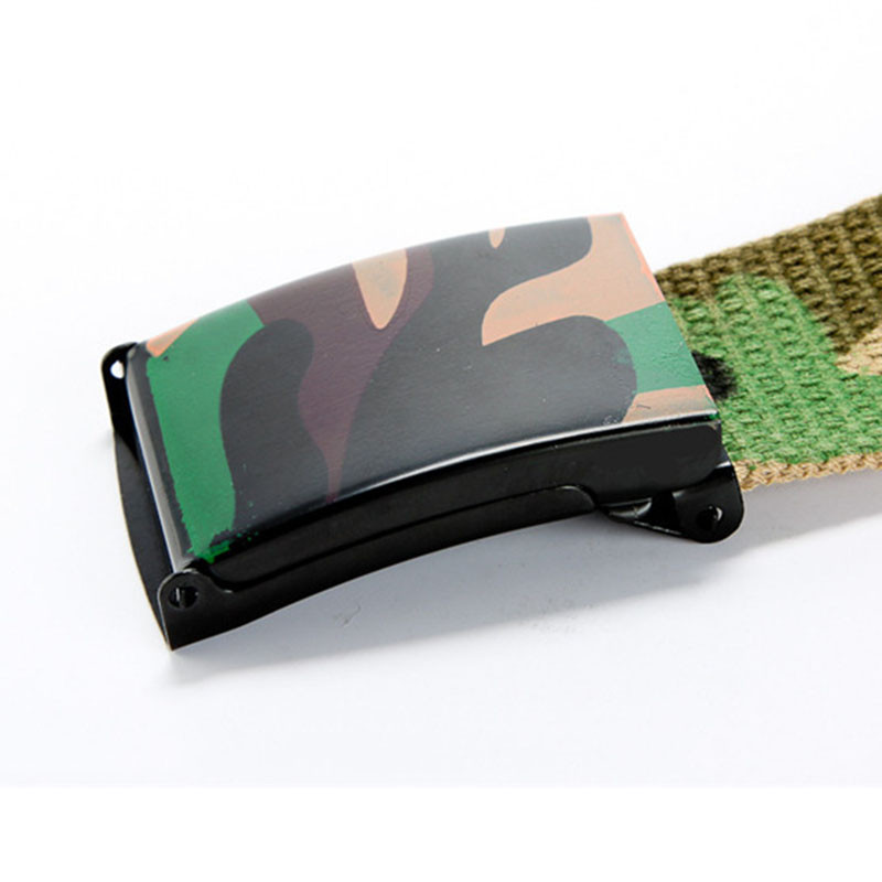 Novo Kamuflažni ispis Hip-hop grafiti Korejska verzija trenda Ležerni remeni Muški i ženski platneni remen 110 cm