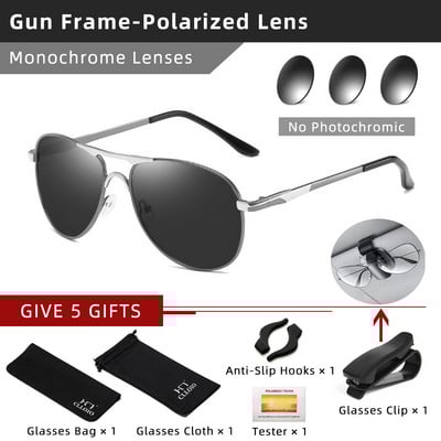 CLLOIO 2022 uued fotokroomsed päikeseprillid polariseeritud meeste piloot Vintage päikeseprillid naiste sõiduprillid kaitseprillid UV400 gafas de sol