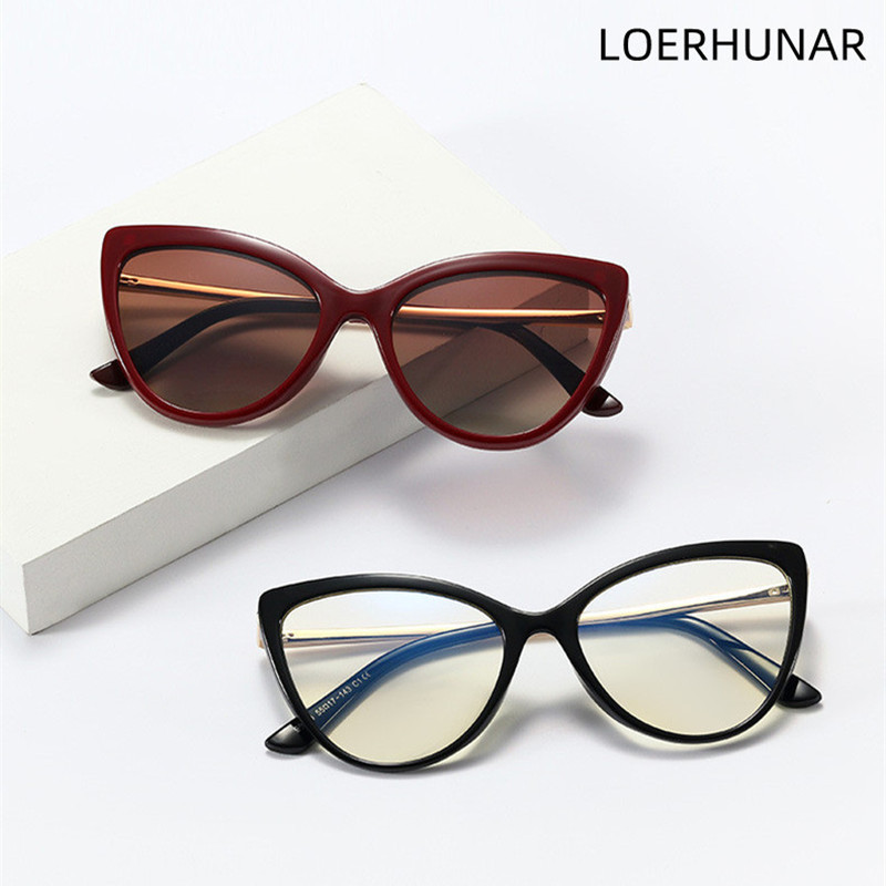 Modni trend Ženske mačkaste sunčane naočale s polariziranim magnetskim usisnim poklopcem Ogledalo s kopčom protiv plave svjetlosti