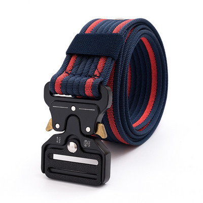 Meeste taktikaline vöö, 3,8 cm sulamist pandlaga välistingimustes, kvaliteetsed kahevärvilised nailonist kiirkinnitusega sõjaväerihmad naiste treenimiseks