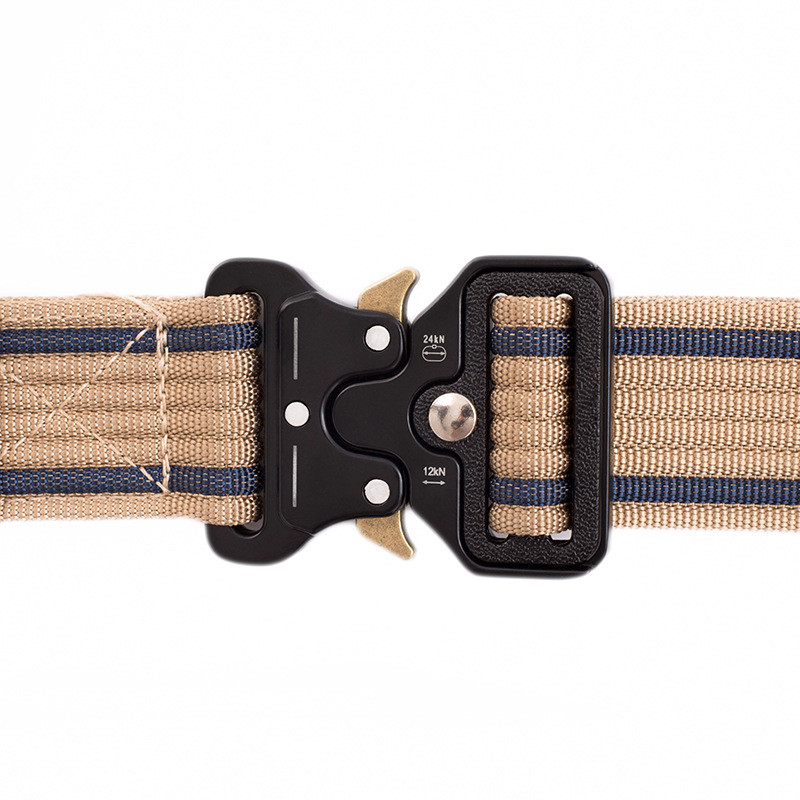 Meeste taktikaline vöö, 3,8 cm sulamist pandlaga välistingimustes, kvaliteetsed kahevärvilised nailonist kiirkinnitusega sõjaväerihmad naiste treenimiseks