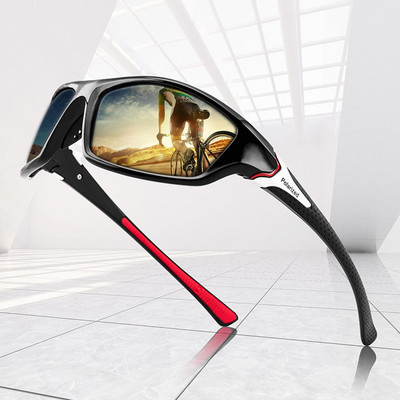 CLLOIO Нови луксозни поляризирани слънчеви очила Men Driving Shades Guy`s Sun Glasses Vintage Travel Fishing Sport Glasses Cycling Goggles