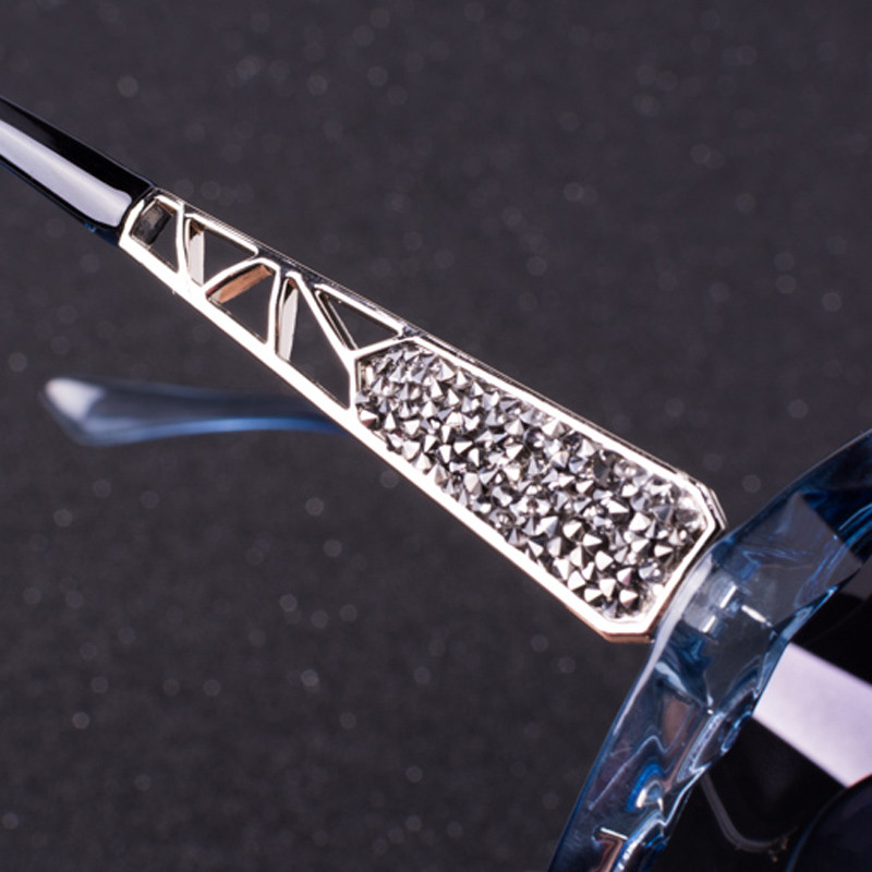 Dizajn luksuznog brenda Vintage polarizirane sunčane naočale Ženske ženske prevelike četvrtaste sunčane naočale Ženske naočale Oculos UV400 sjenila