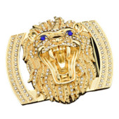 Nova legura Diamond Set Glatka kopča Muška kopča remena Glava Kopča ploča za slobodno vrijeme Muški modni pojasevi za visokokvalitetne žene