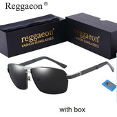 Uued retro kandilised polariseeritud päikeseprillid, klassikalised meeste brändi disaineri sõidupäikseprillid uv400