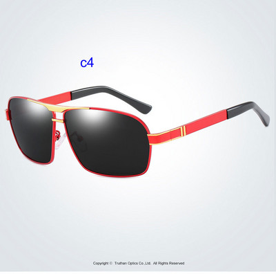 Uued retro kandilised polariseeritud päikeseprillid, klassikalised meeste brändi disaineri sõidupäikseprillid uv400