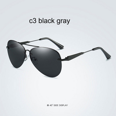 Uued retro kandilised polariseeritud päikeseprillid, klassikalised meeste brändi disaineri sõidupäikseprillid uv400