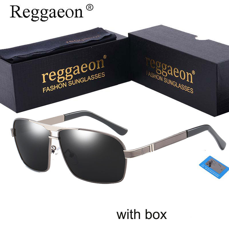 Uued retro kandilised polariseeritud päikeseprillid, klassikalised meeste brändi disaineri sõidupäikseprillid uv400