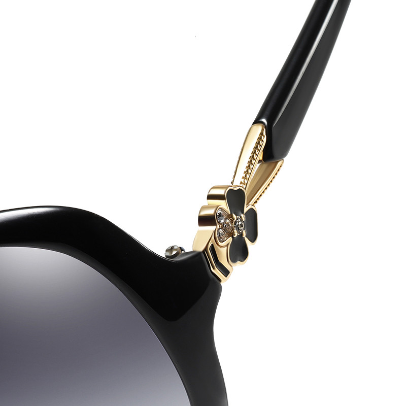 Madingi poliarizuoti moteriški akiniai nuo saulės Ovalūs drugelių akiniai nuo saulės moterims Prekės ženklo dizainerė Moteriški akiniai Lunette De Soleil UV400