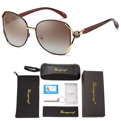 YUSIYIXING Polarizirane sunčane naočale Ženske modne klasične sunčane naočale Ženske naočale 6083 Polarizirane naočale za vožnju 6083 Gafas De Sol