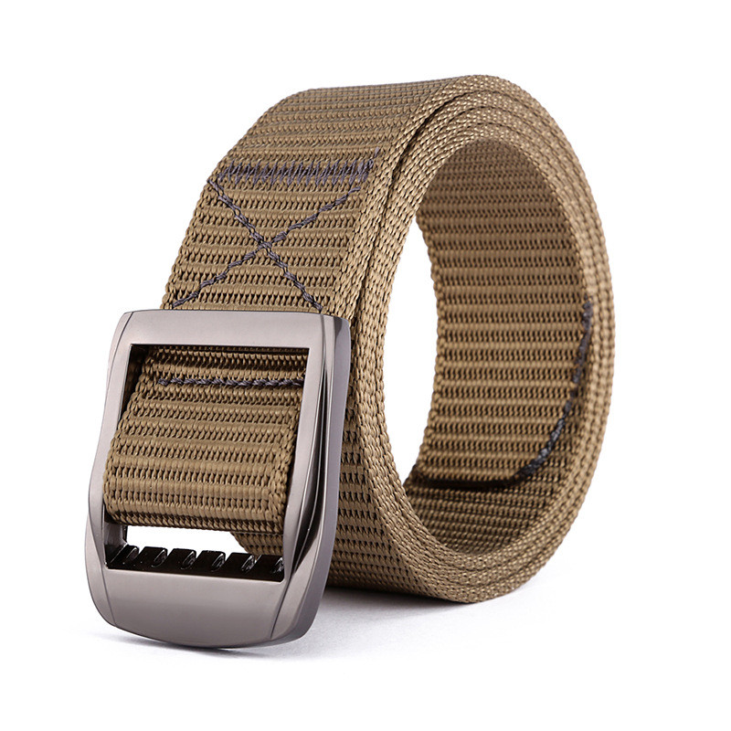 Taktikai, nagy teherbírású, megerősített nylon öv férfiaknak ötvözött kültéri diák állítható katonai heveder övpánt fém csattal