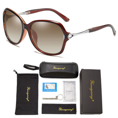 YUNSIYIXING Klasične polarizirane ženske sunčane naočale Dizajnerske marke leptir sunčane naočale za žene Modne naočale za vožnju 8325 Novo