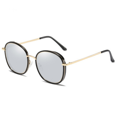 YUNSIYIXING moteriški akiniai nuo saulės poliarizuoti klasikiniai prekės ženklo dizainerio vairavimo akiniai nuo saulės moterims, senovinės mados Lunettes De Soleil