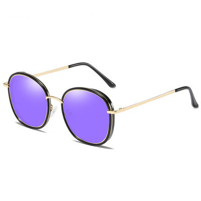 YUNSIYIXING moteriški akiniai nuo saulės poliarizuoti klasikiniai prekės ženklo dizainerio vairavimo akiniai nuo saulės moterims, senovinės mados Lunettes De Soleil