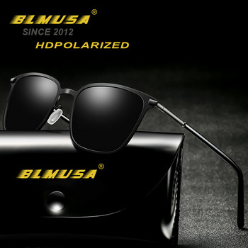 CLLOIO 2021 Нови поляризирани слънчеви очила за мъже Metal Driver Night Vision Glasses Design UV400 Square Business Sun Glasses Cool Men