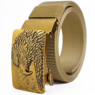 Vyriškas drobinis diržas lauke, taktinis unisex Aukštos kokybės drobiniai diržai džinsams Vyriški prabangūs dizainerių laisvalaikio dirželiai Ceintures