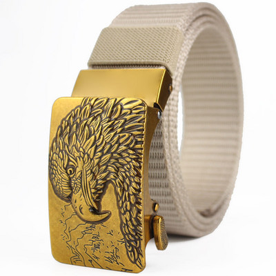 Vyriškas drobinis diržas lauke, taktinis unisex Aukštos kokybės drobiniai diržai džinsams Vyriški prabangūs dizainerių laisvalaikio dirželiai Ceintures