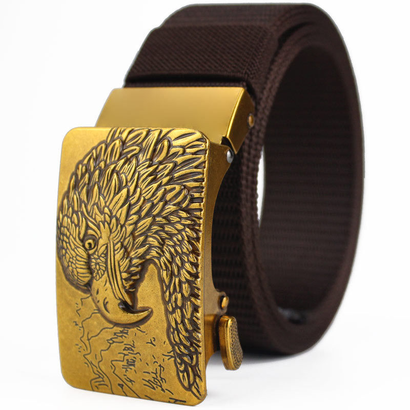 Muški platneni remen Taktički uniseks visokokvalitetni platneni remen za traperice Muški luksuzni dizajner Ležerne naramenice Ceintures