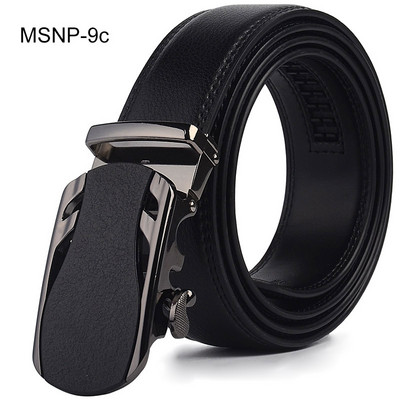 Muški remen od prave kravlje kože Remen od goveđe kože za muškarce Metalna luksuzna automatska kopča Muški remen Visokokvalitetni muški pojas