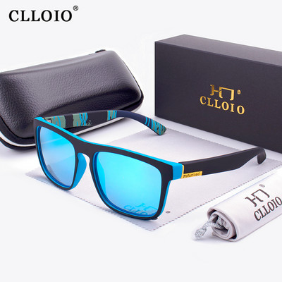 CLLOIO 2021 Нови мъжки поляризирани слънчеви очила Дамски нюанси Слънчеви очила Пътуване Туризъм Очила за шофиране Спортни очила на открито UV400 Gafas
