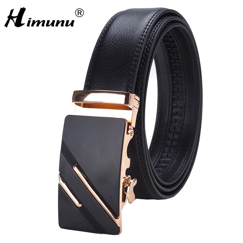 [HIMUNU] Ανδρικές ζώνες επώνυμων σχεδιαστών Ανδρικές ζώνες υψηλής ποιότητας αυτόματης πόρπης Γνήσιο δέρμα Γνήσιο δέρμα Ζώνες πολυτελείας για άντρες 110-130 cm Ανδρικές ζώνες
