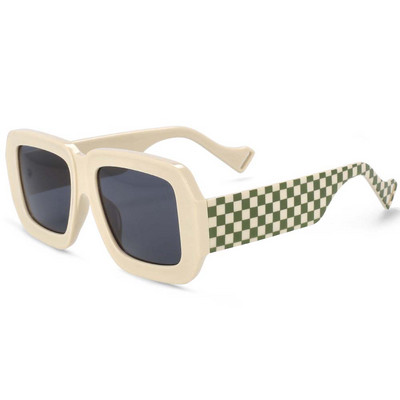 54237 Ρετρό τετράγωνα γυαλιά ηλίου ανδρικά γυναικεία Δημοφιλή γυαλιά ηλίου Γυναικεία μαύρα γυαλιά γυαλιά οδήγησης καθρέφτης UV400