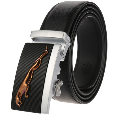 Automata öv férfiaknak Arany ezüst csatos bőr szélesség 3,5 cm hosszúság 110-130 cm tervezői minőségi divatmárkájú férfi övek