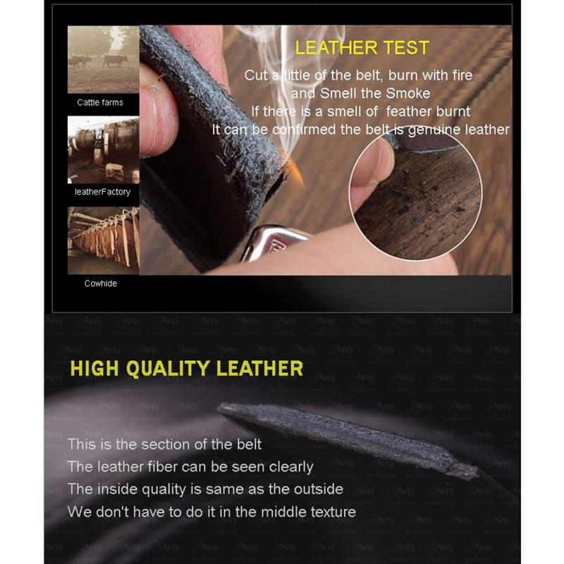 [FLMB]jednostavni muški remen od prave kože modni dizajner poslovni novi remen Jaguar uzorak ukrasna automatska kopča od legure