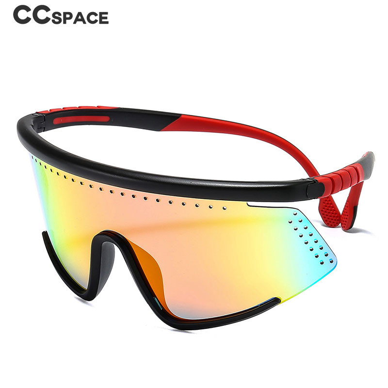 46674 Prevelike sunčane naočale Modne muške ženske sjenila s jednom lećom UV400 vintage naočale