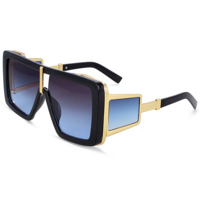 54222 Túlméretes márkájú napszemüvegek női férfi divatárnyékolók Uv400 vintage szemüvegek