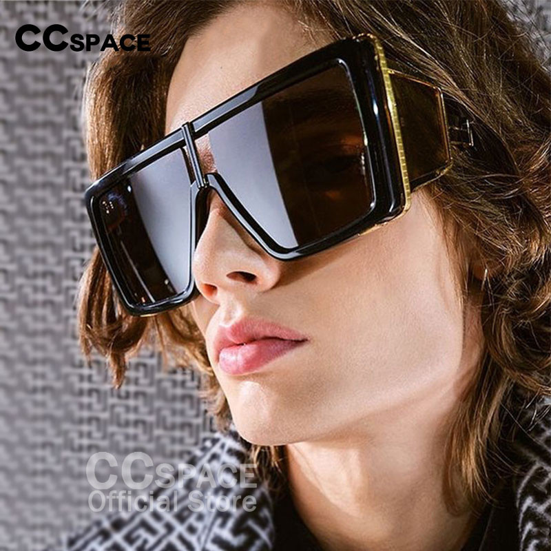 54222 Túlméretes márkájú napszemüvegek női férfi divatárnyékolók Uv400 vintage szemüvegek