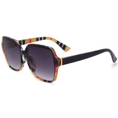 54198 Retro Femal Brand Päikeseprillid Stripe Jalad Mood Meeste Naiste Varjud Uv400 Vintage Prillid