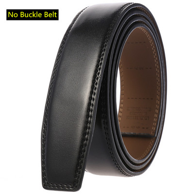 Marka pravi kožni remen za muškarce 2021. Luksuzni remen za traperice s automatskom kopčom Muški podesivi muški remeni s čegrtaljkom Pojas B383