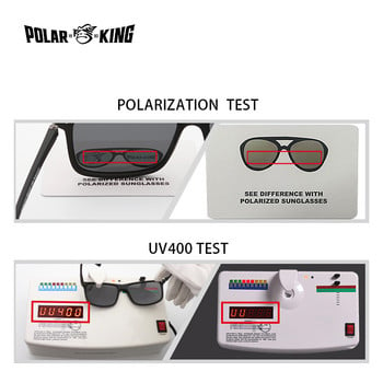 Polarking Design Чисто нови поляризирани слънчеви очила Мъжки модни тенденции Аксесоар Мъжки очила Слънчеви очила Oculos Gafas PL457