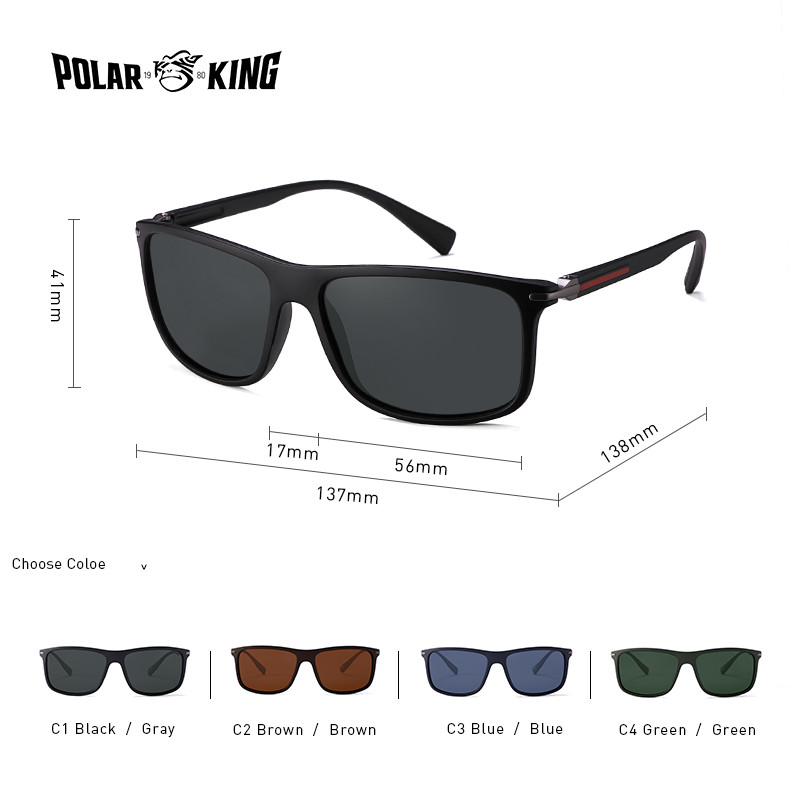 Polarking Design uhiuued polariseeritud päikeseprillid meeste moetrendi aksessuaarid meeste prillid päikeseprillid Oculos Gafas PL457