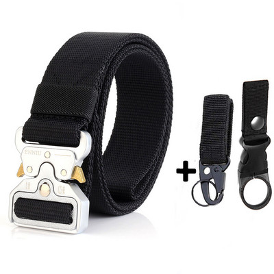 Modni taktički muški remen Pravi najlonski remen za traperice Hlače Platneni remen u vojnom stilu Metalna kopča Dizajnerski remen oko struka Lovački dar