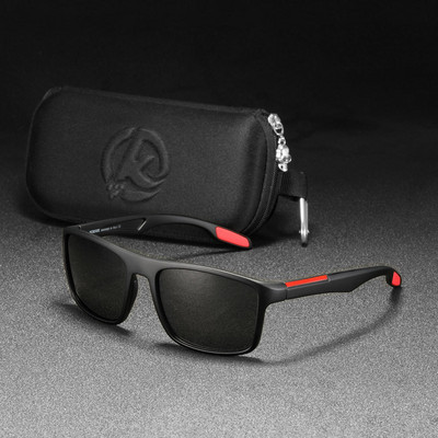 KDEAM pravokutne ultra lagane sunčane naočale TR90 Muške polarizirane TAC leće debljine 1,1 mm Sunčane naočale za vožnju Ženske sportske muške KD101