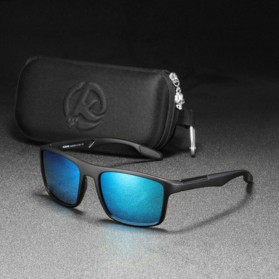 KDEAM pravokutne ultra lagane sunčane naočale TR90 Muške polarizirane TAC leće debljine 1,1 mm Sunčane naočale za vožnju Ženske sportske muške KD101