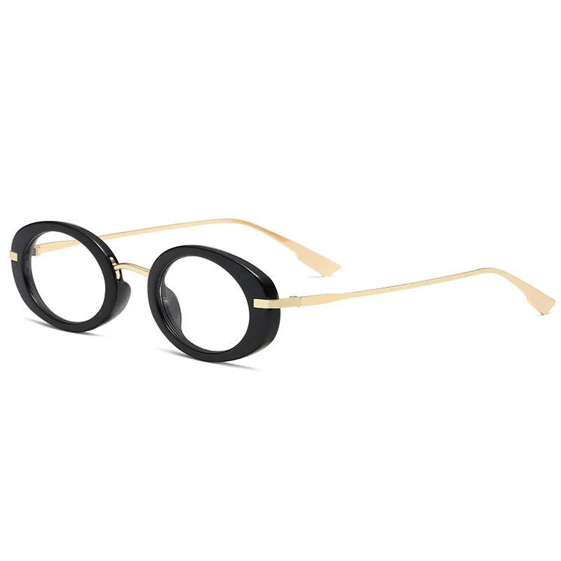 Retro ovalne punk ženske sunčane naočale muške sunčane naočale debeli okvir UV zaštitne naočale UV400 60349