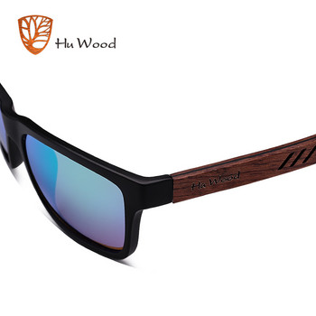 HU WOOD Brand Design Zebra Wood γυαλιά ηλίου για άνδρες μόδα Αθλητικά έγχρωμα γυαλιά ηλίου ντεγκραντέ Φακοί καθρέφτη ψαρέματος οδήγησης GR8016