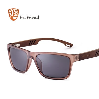 HU WOOD Brand Design Zebra Wood sunčane naočale za muškarce Modne sportske sunčane naočale s gradijentom boja za vožnju, ribolov, zrcalne leće GR8016