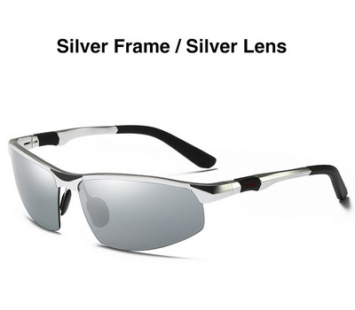 AORON Muške polarizirane sunčane naočale Brand Vintage Alloy Sunčane naočale Retro Luksuzne muške naočale Anti-UV sunčane naočale Muške Oculos De Sol