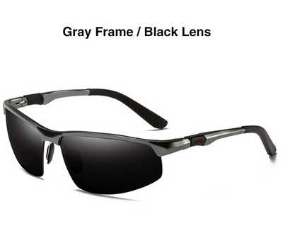 AORON Muške polarizirane sunčane naočale Brand Vintage Alloy Sunčane naočale Retro Luksuzne muške naočale Anti-UV sunčane naočale Muške Oculos De Sol