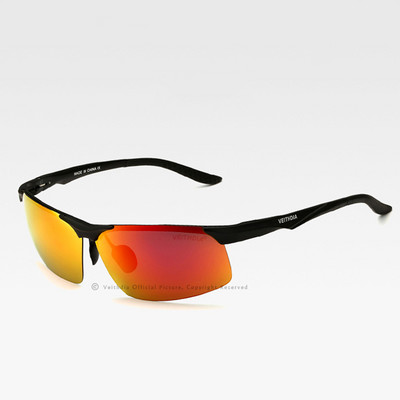 VEITHDIA Aluminij Magnezij Muške polarizirane sunčane naočale Noćno gledanje Ogledalo Muške naočale Sunčane naočale Oculos za muškarce 6502