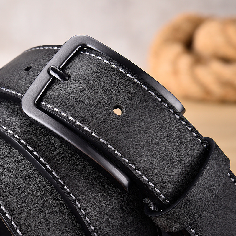 2020, curea din piele la modă, pentru bărbați, brand celebru, designer de lux, blugi maro cowboy, centură în talie cu găuri Pasek, transport gratuit