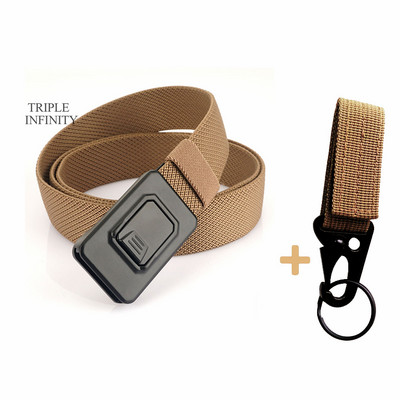 2023 aluminijska legura s brzim otpuštanjem remen s kopčom za muškarce Prozračni elastični pojasevi rastezljivi vojni taktički remen za lov