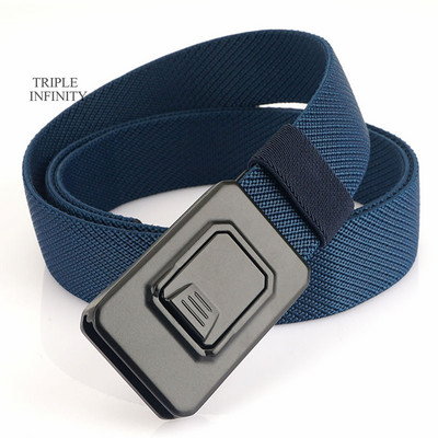 2023 aluminijska legura s brzim otpuštanjem remen s kopčom za muškarce Prozračni elastični pojasevi rastezljivi vojni taktički remen za lov